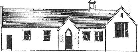 Wedmore Village Hall sketch